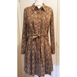 NWOT CECE by Cynthia Steffe Snake shirt dress